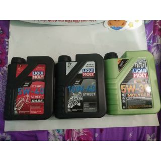 Nhớt Liqui moly Street 10w40 bạc