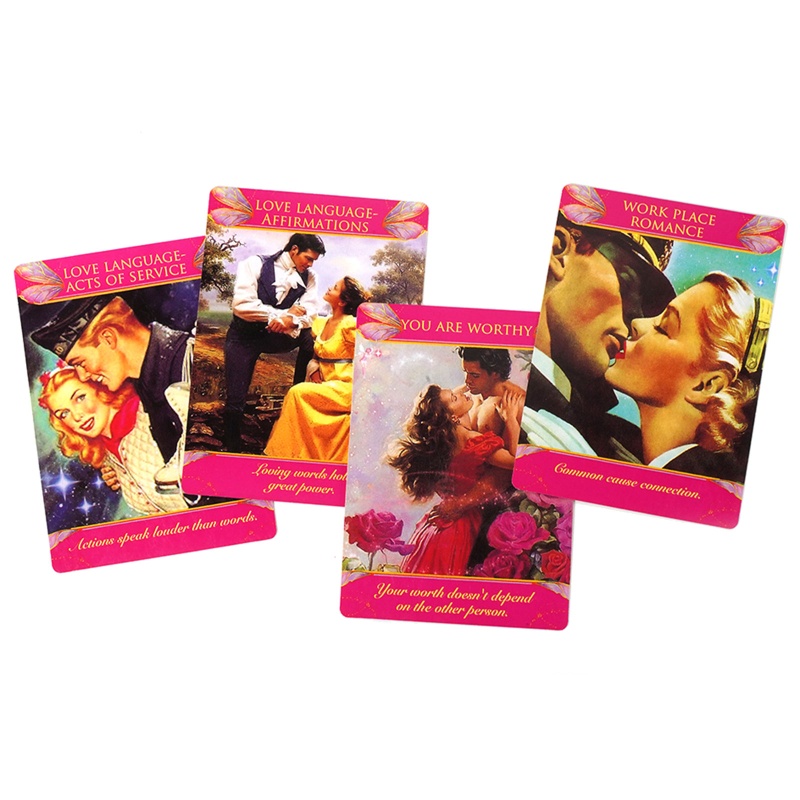 Bộ Thẻ Bài Tarot In Chữ Tiếng Anh Vui Nhộn Cho Gia Đình