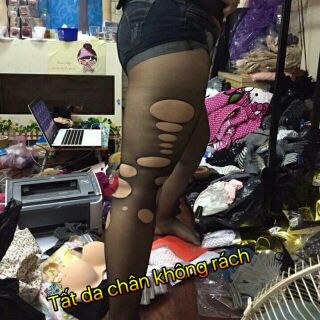 Tất da chân không rách