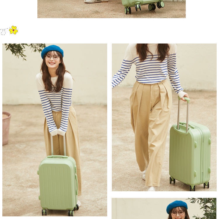 Vali du lịch vali kéo nhựa được Cao Cấp Size20/24/28inch