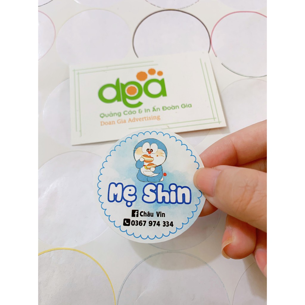 [Combo] Decal giấy cán màng chống thấm nước