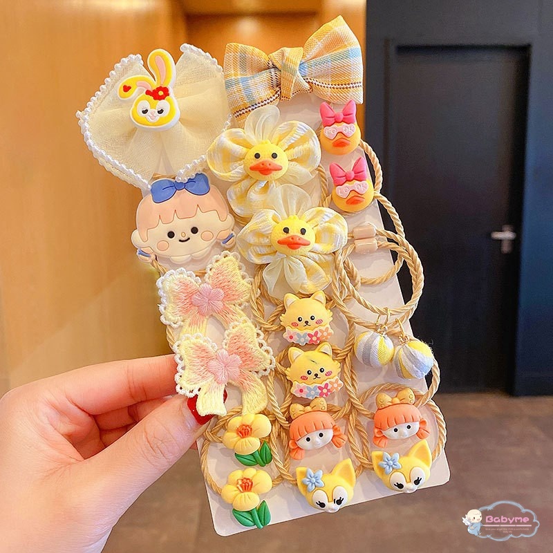 Set 20 KẹP TóC HìNh Nơ Dễ Thương Cho Bé GáI