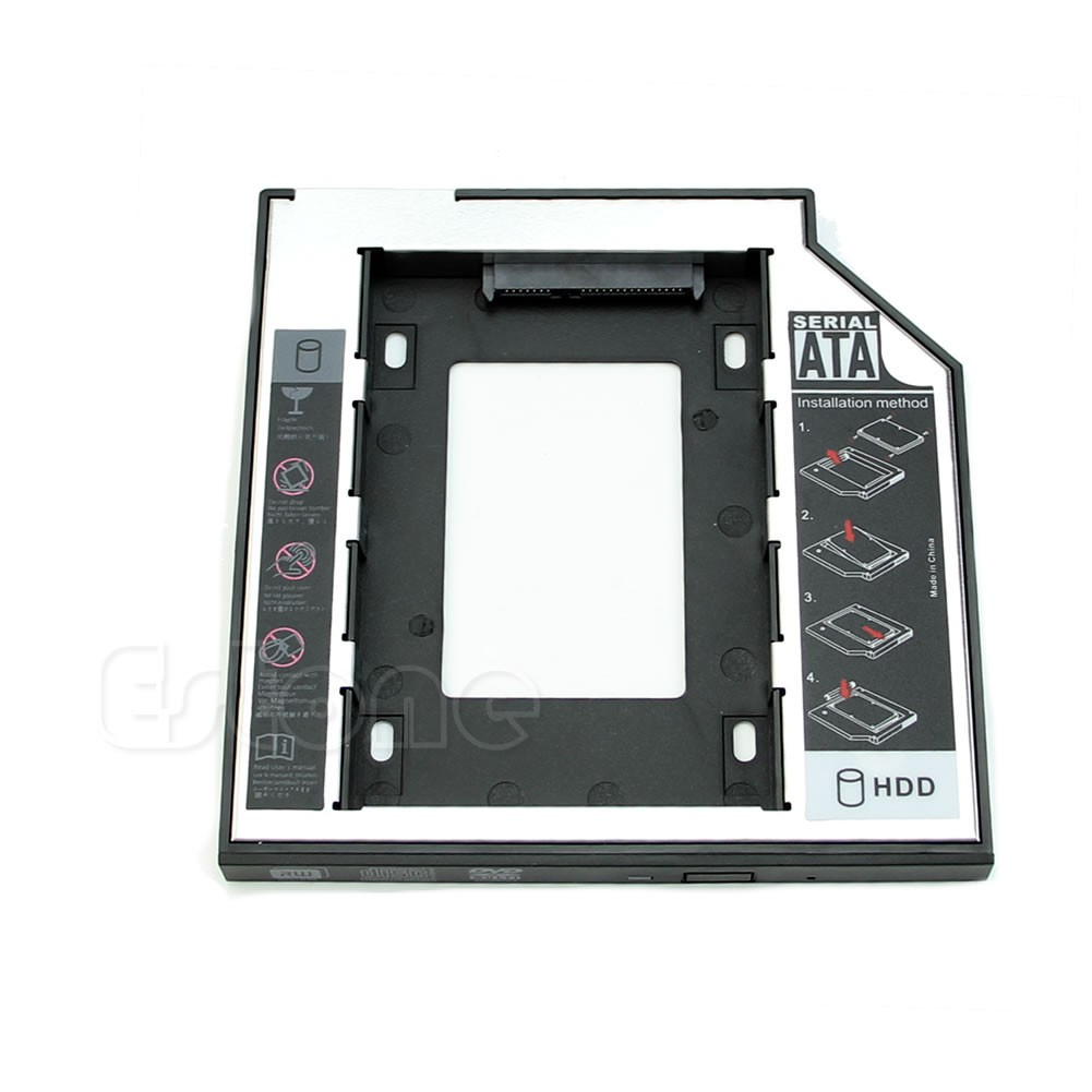 1 Khay Đựng Ổ Cứng 9.5mm Sata 2nd Hdd Ssd Cho Cd Dvd-Rom | BigBuy360 - bigbuy360.vn