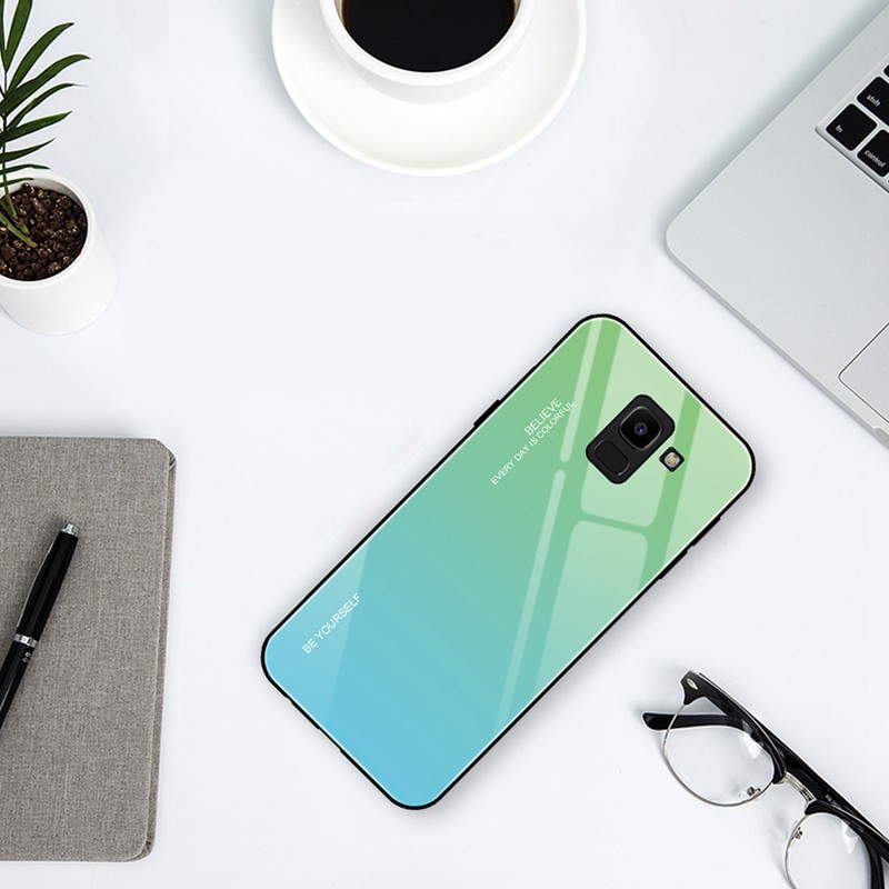 Ốp lưng mềm TPU cường lực phối 2 màu cá tính cho Samsung S8 S9 Plus Note 8 9 | BigBuy360 - bigbuy360.vn