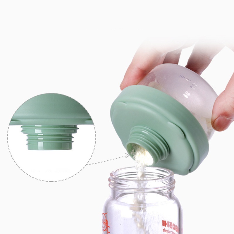 Hộp Đựng Sữa Bột Em Bé 60ml 120ml 3 Tầng Tiện Dụng