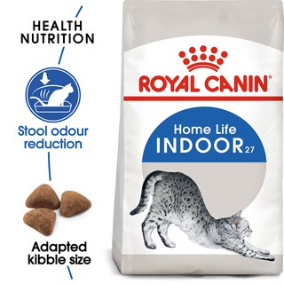 Thức Ăn Hạt Cho Mèo Trưởng Thành Royal Canin Indoor 27 - Túi 2kg