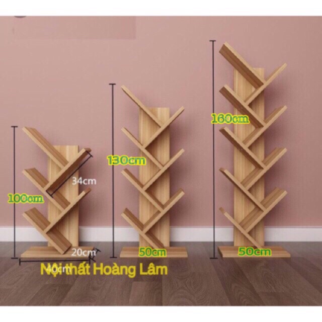 Giá sách hình cây