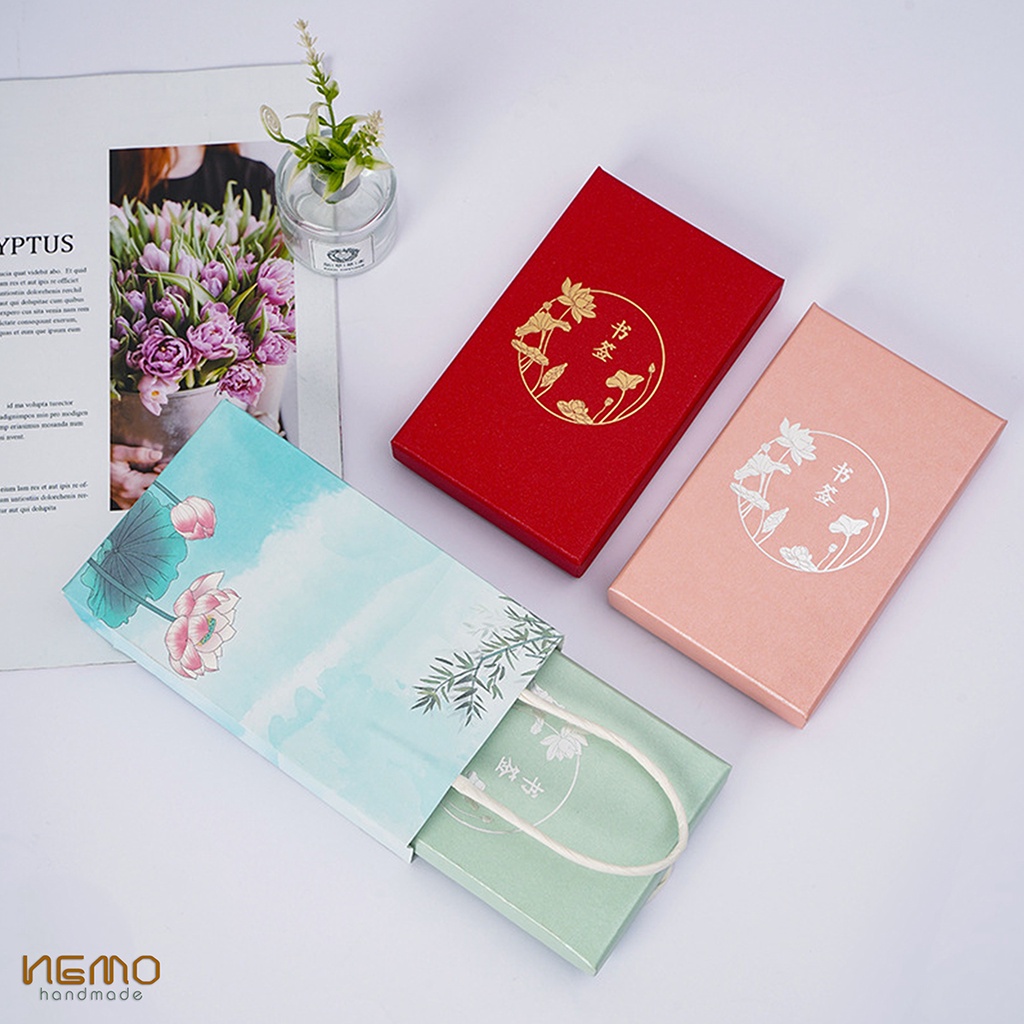 HỘP QUÀ TẶNG DÙNG ĐỰNG PHỤ KIỆN NHỎ, TRANG SỨC, TÚI PHƯỚC NEMO HANDMADE - HGQE