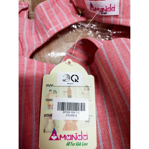 Bộ quần dài cho bé gái size nhí