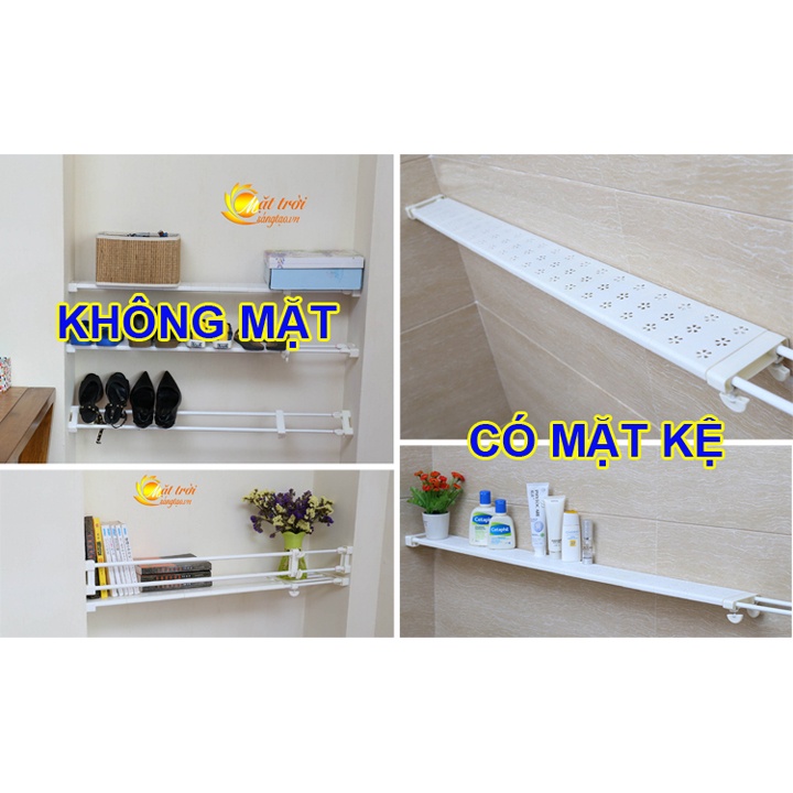 Kệ đa năng SUNTECH chia ngăn tủ V1 2 thanh + mặt