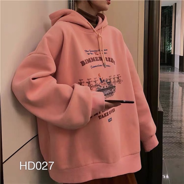 HD027 - ÁO HOODIE BIMMER RIDE UNISEX