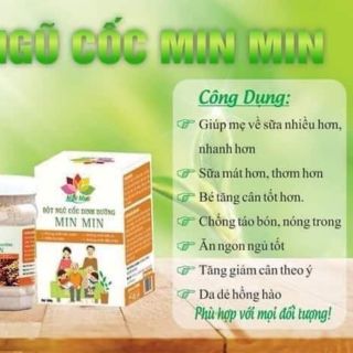 Ngũ cốc lợi sữa cao cấp min min