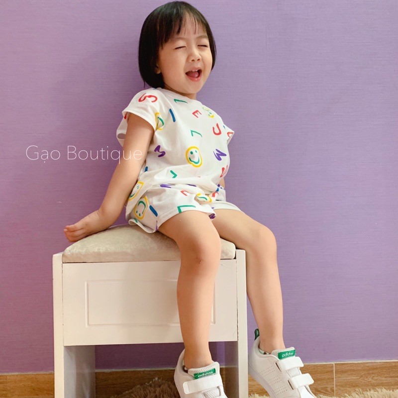 [Hình thật] Đồ bộ cho bé gái 9-23kg
