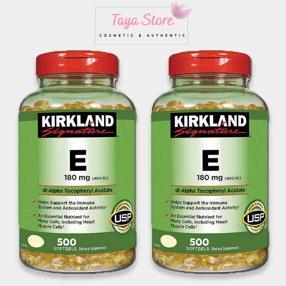 Vitamin E Kirkland 400 IU 500 viên USA