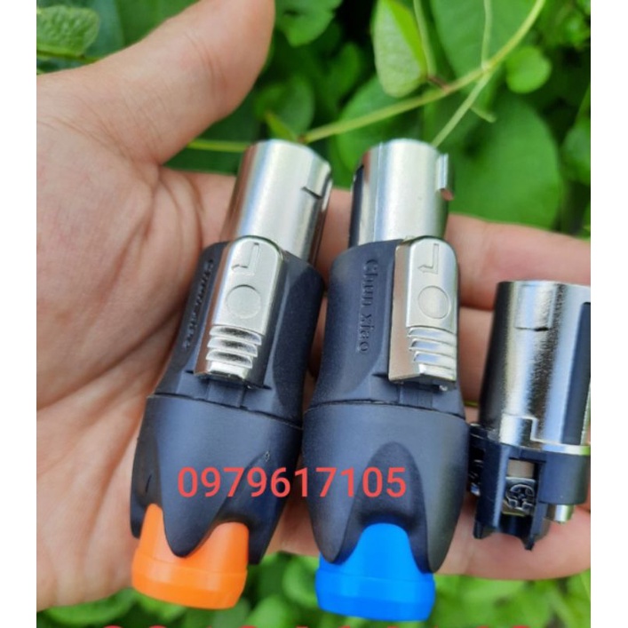 Jack loa speakon Chunxiao hàng xịn đẹp 4 chiếc A.Chảy