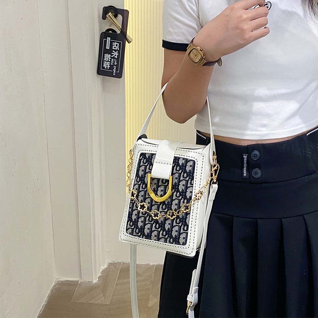 Túi tự đan, Túi handmade tự làm DA38 da PU đầy đủ phụ kiện có video hướng dẫn Kawaii_Handmade