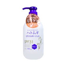 Sữa Dưỡng Thể Trắng Da Chống Nắng HATOMUGI MILKY UV SPF31 PA+++