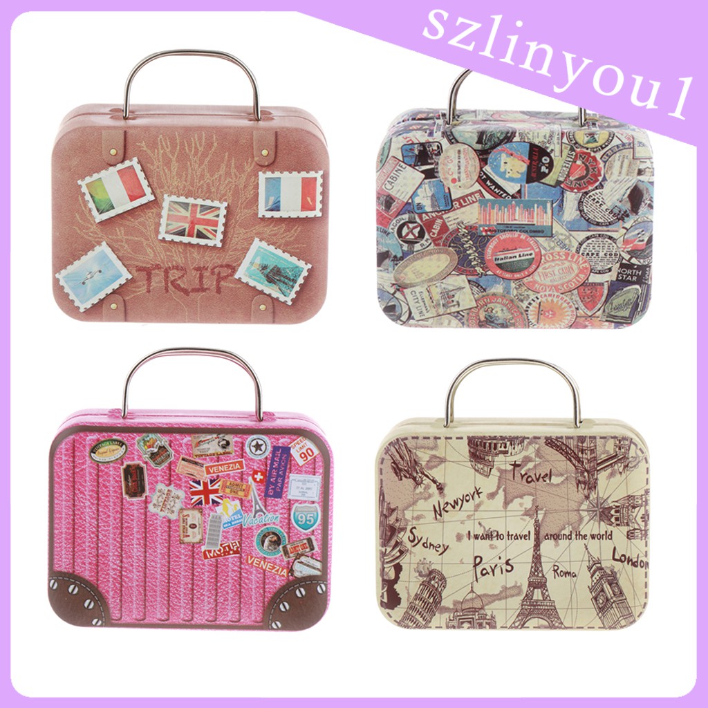 Balo thu nhỏ cho búp bê DIY gồm 4 màu