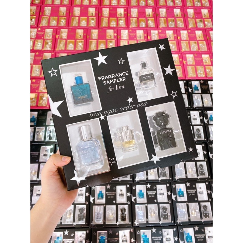 SET NƯỚC HOA MACY's NAM VÀ NỮ 5 MÓN (Sẳn) | BigBuy360 - bigbuy360.vn