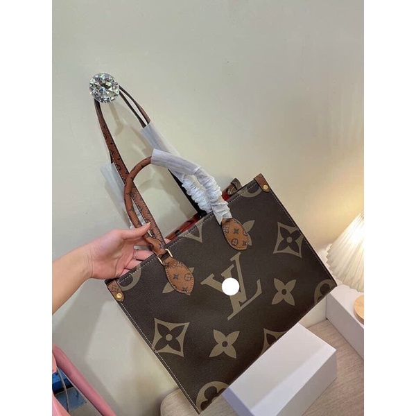 Túi xách công sở L Vi đựng vừa laptop 2 size 34 &41 lót vải đỏ