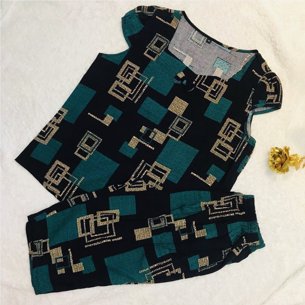 Đồ Bộ Nữ B07 VNXK Dáng Lửng Chất Liệu Vải Tôn Vải Lanh (ẢNH THẬT SHOP TỰ CHỤP) | BigBuy360 - bigbuy360.vn