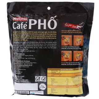 Cà phê Phố sữa đá bịch 30 gói x 24g
