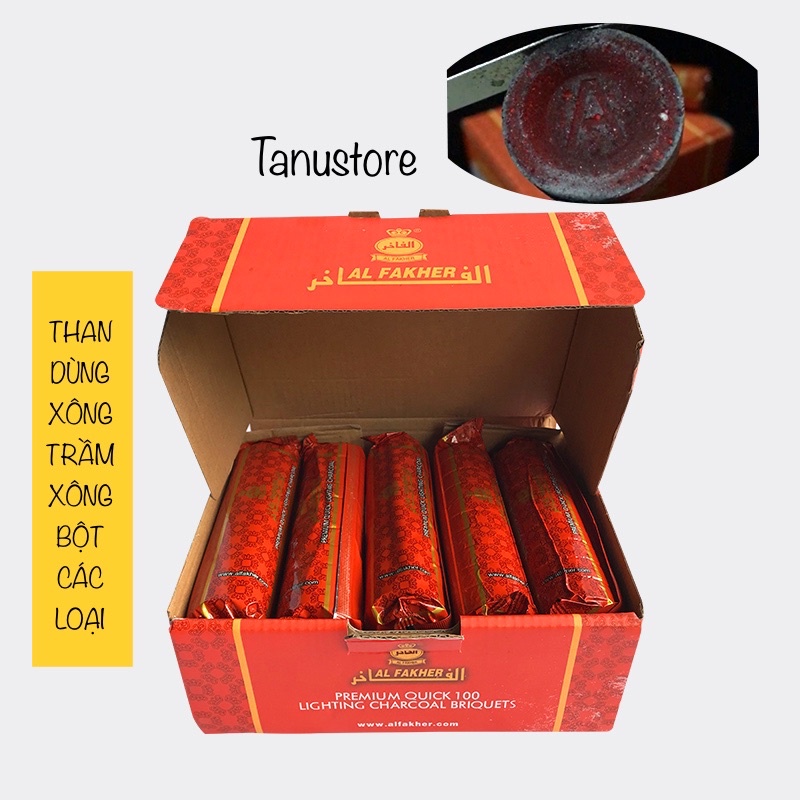 10 VIÊN THAN HOẠT TÍNH CAO CẤP DÙNG XÔNG TRẦM MIẾNG/ BỘT CÁC LOẠI- DỄ SỬ DỤNG, GIÁ RẺ- TANUSTORE