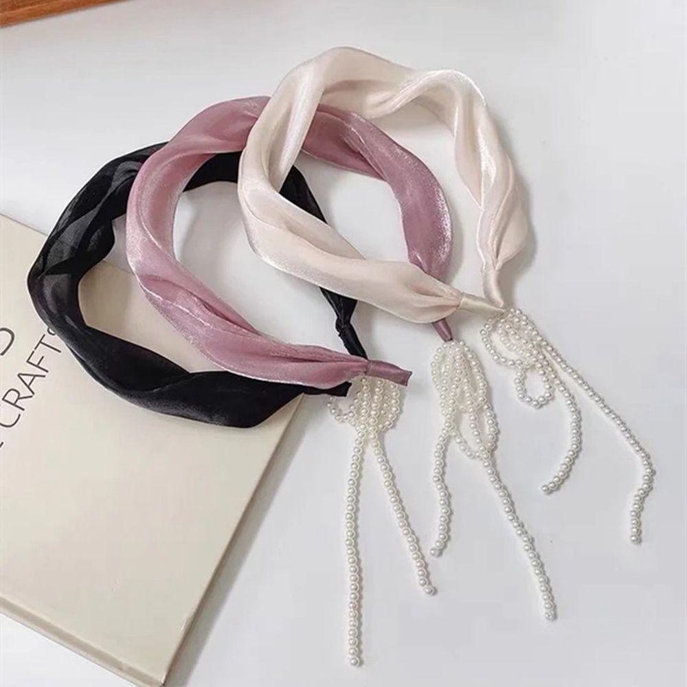 Danilo Băng Đô Vải Tua Rua Phong Cách Pháp Cổ Điển Ngọt Ngào Dành Cho Nữ