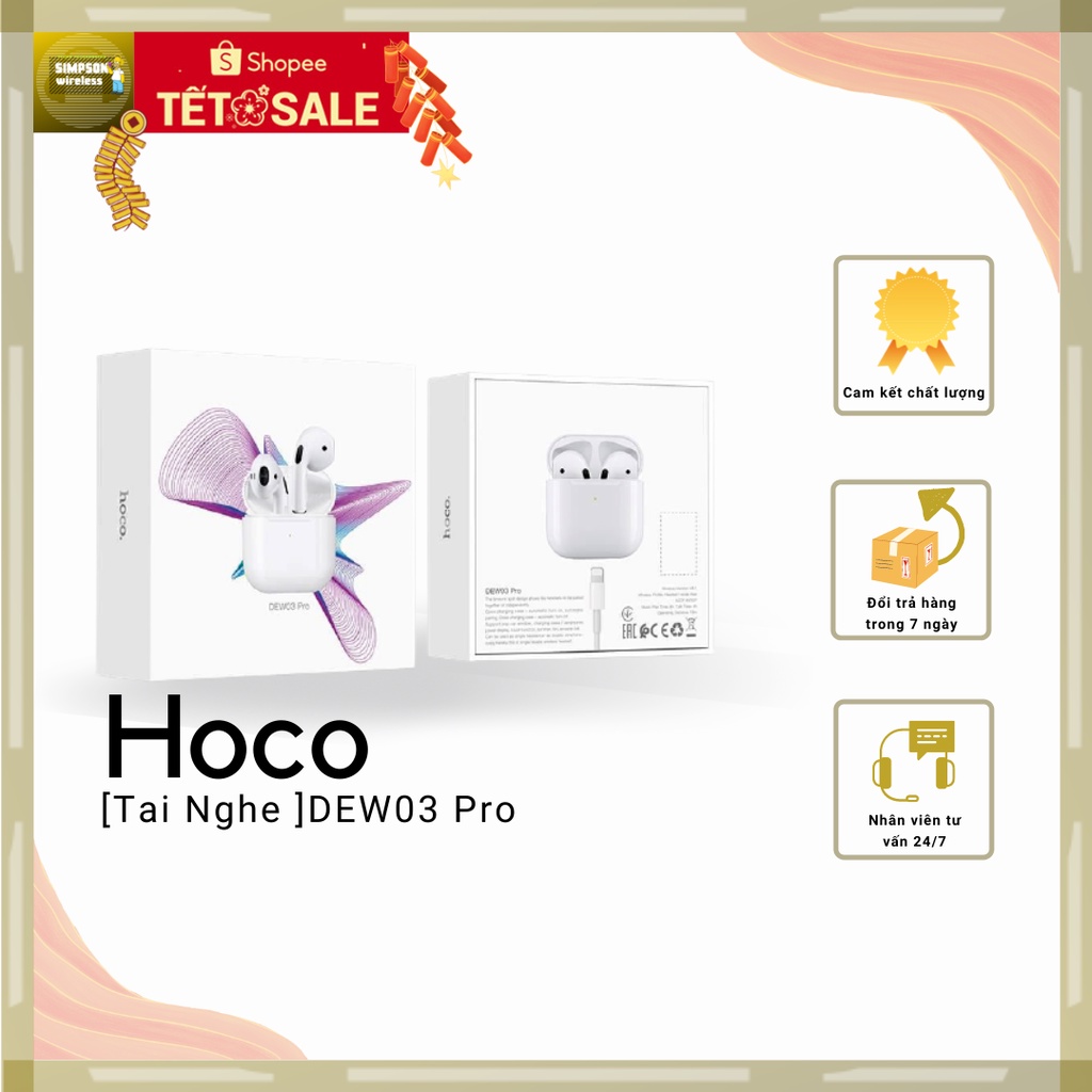 Tai nghe bluetooth Hoco TWS DEW03 Pro/EW03