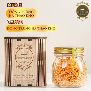 NẤM ĐÔNG TRÙNG HẠ THẢO KIM CƯƠNG VÀNG MUA 3 TẶNG 1