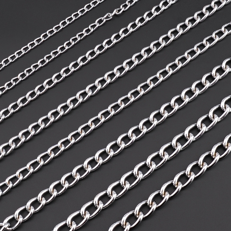 Vòng cổ kim loại mạ chrome cho thú cưng tùy chọn kích thước