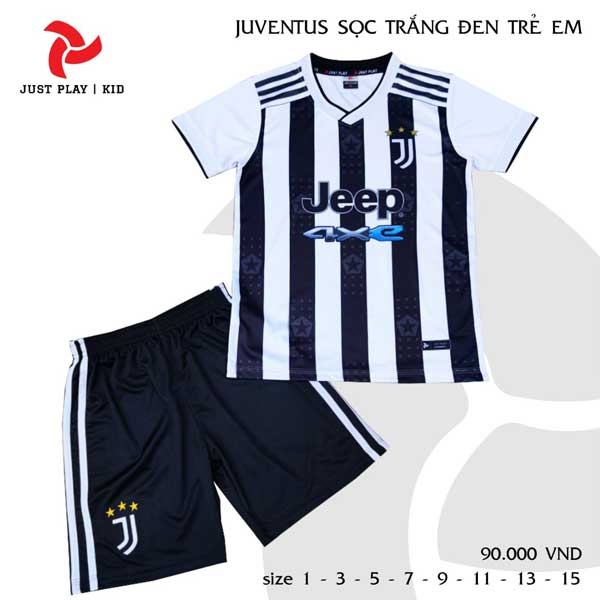 Bộ quần áo đá bóng cho bé độ tuổi từ 1 đến 14 tuổi JP03 - ViKi Sport