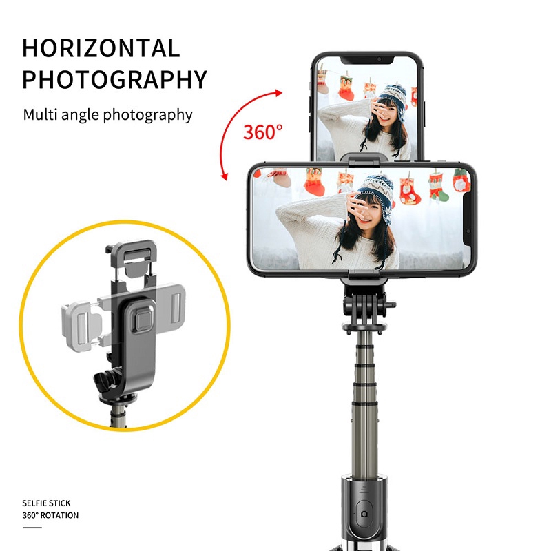 Gậy Selfie L03 Bằng Nhôm Với Remote Điều Khiển 3 Trong 1 Cho Điện Thoại Thông Minh / Gopro | BigBuy360 - bigbuy360.vn