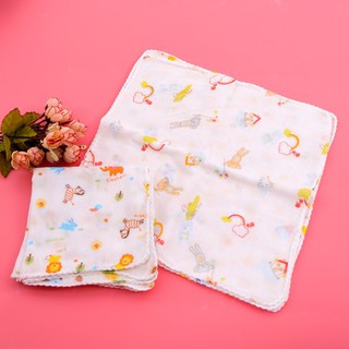 Sét 10 khăn sữa xuất Nhật hoa văn ( 1 túi 10 chiếc)