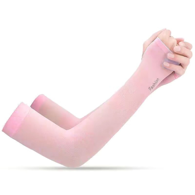 Găng Tay Chống Nắng Và Tia UV Bằng Lụa Lạnh Bảo Vệ Cánh Tay Dành Cho Nam Và Nữ Sự Bảo Vệ
