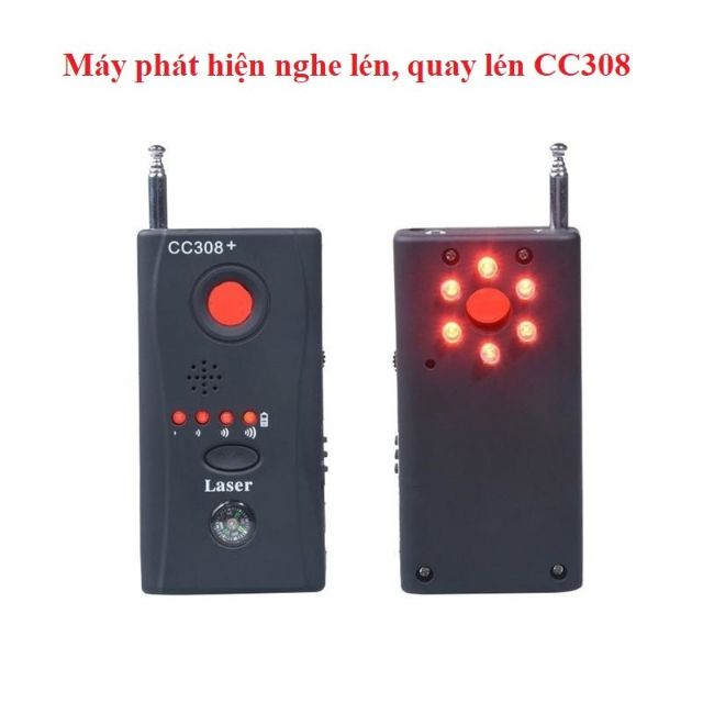 Máy phát hiện camera và máy ghi âm CC308+