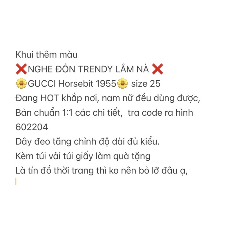 Sẵn hàng- túi Horsebit size 25