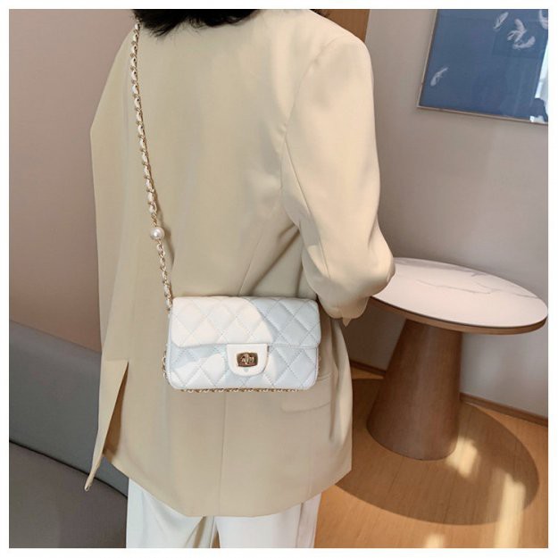 Túi Đeo Chéo Nữ Dây Phối Ngọc LSEOUL X0562