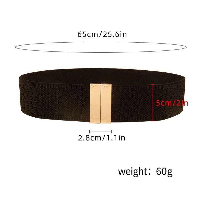 Thắt Lưng Co Giãn Bản Rộng Thời Trang Cho Nữ