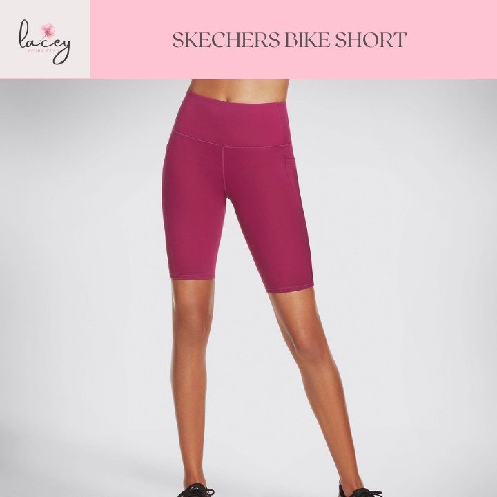 Quần tập Biker Skechers Flex co giãn có túi hông VNXK