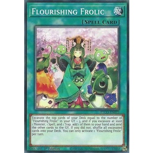 Thẻ bài Yugioh - TCG - Flourishing Frolic / ETCO-EN072'