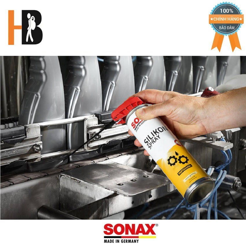 [ 348300 ] Chai Xịt Silicon SONAX 348300 400ml | Silicone Spray With Easy Spray