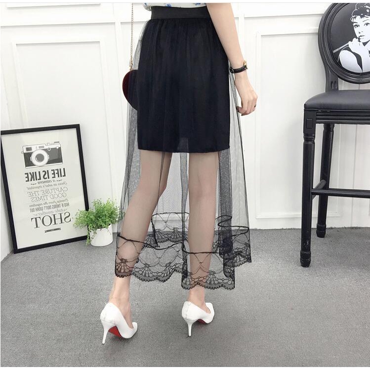 Váy lưới 2 lớp công chúa dễ thương VAY87 free size