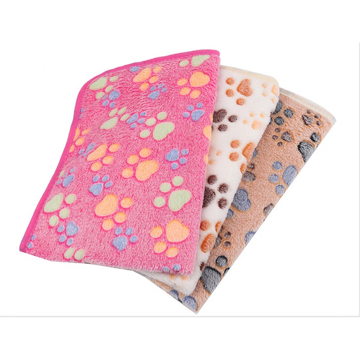 Thảm Mềnh Khăn Lông Xù Mềm Cho Chó Mèo 60*40cm