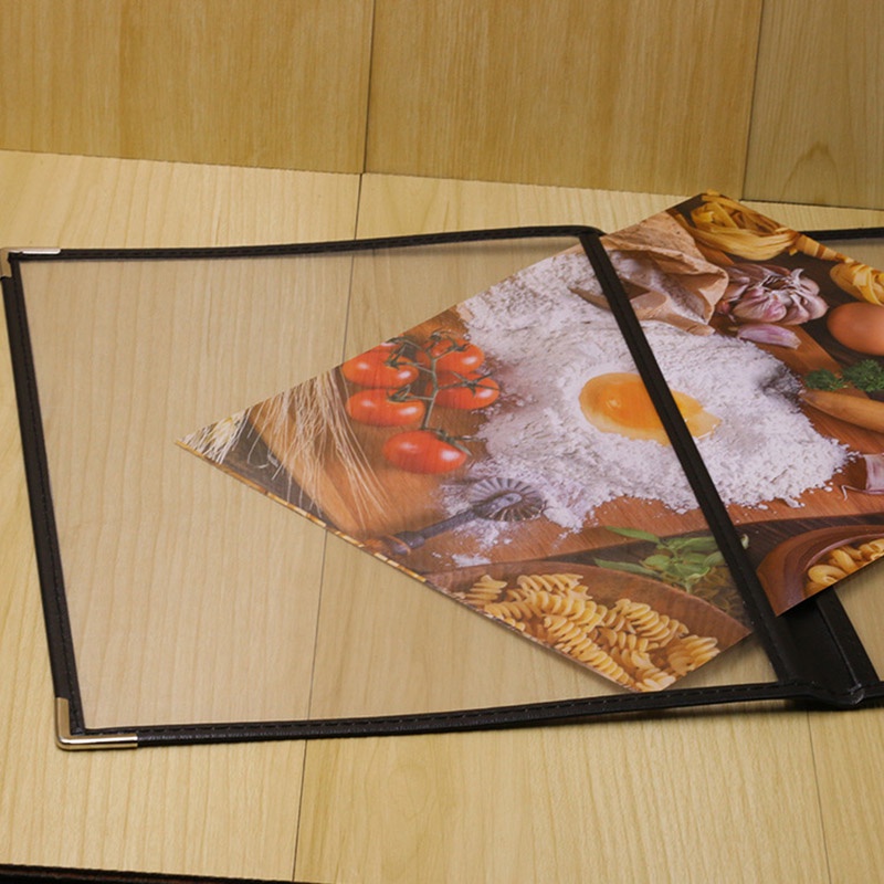 Set 2 Tấm Menu Trong Suốt Kích Thước A4 Dùng Cho Quán Cà Phê 3 Trang 6 Xem