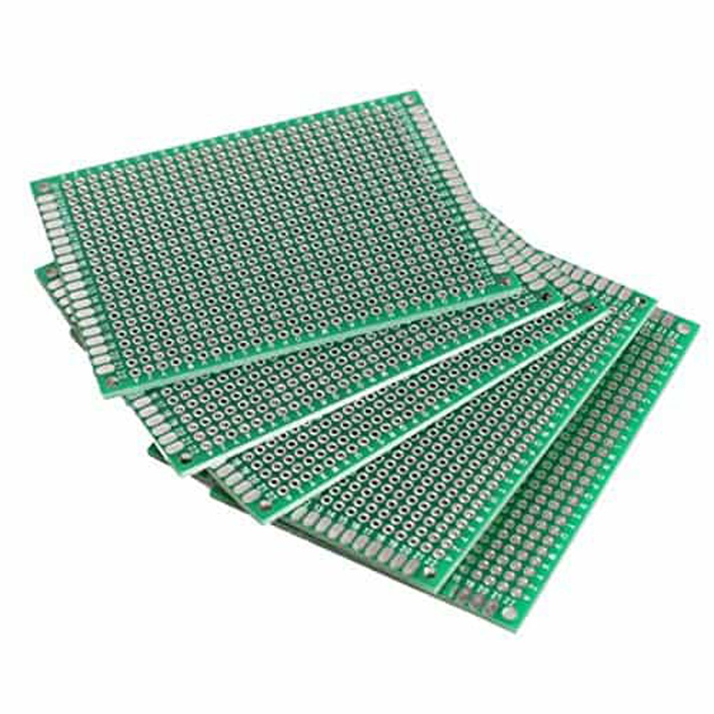 Test board hàn, Bản mạch hàn 2 mặt sợi thủy tinh 4x6cm, 5x7cm, 6x8cm, 8x12cm, 9x15cm