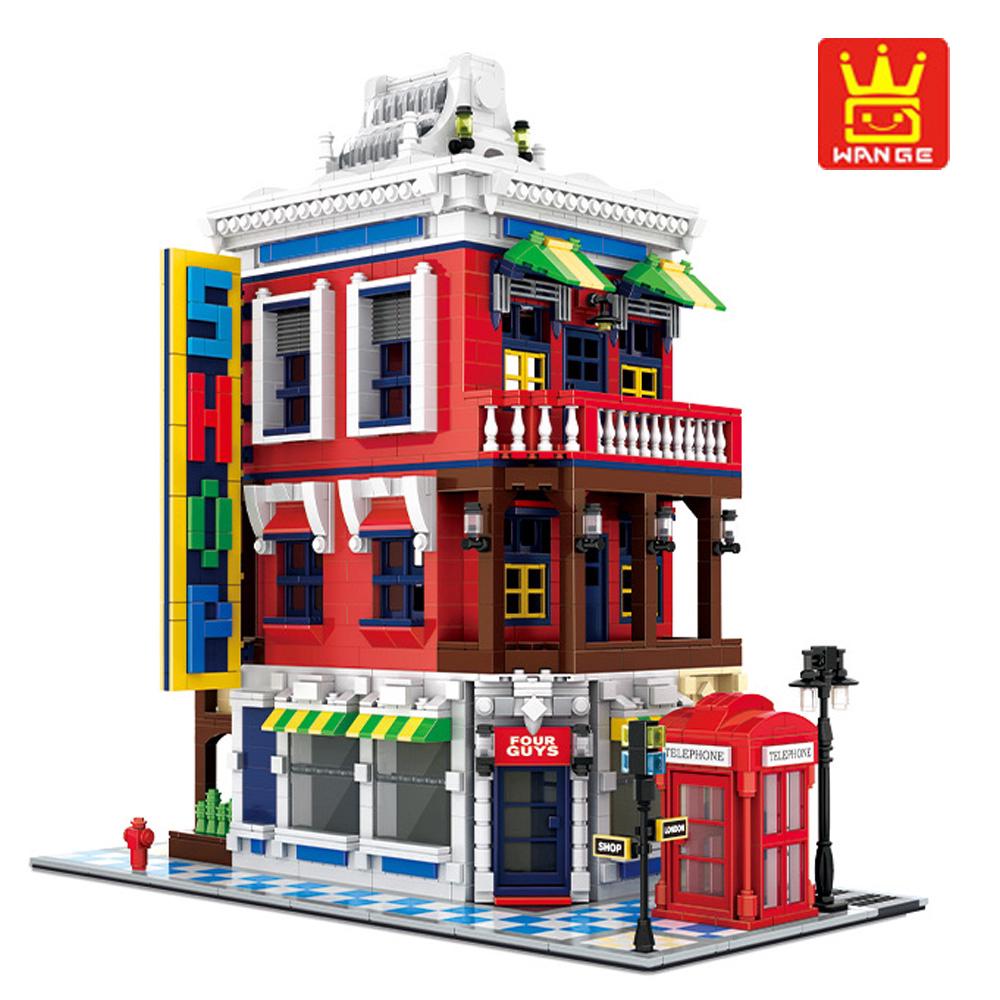 Đồ chơi Lắp ghép WANGE 6311 - Lego creator Corner store
