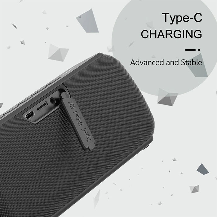 Xdobo X7, loa bluetooth công suất 50W, âm thanh hifi, pin 6600mAh, IPX5, sạc Type-C, bass sâu và chắc