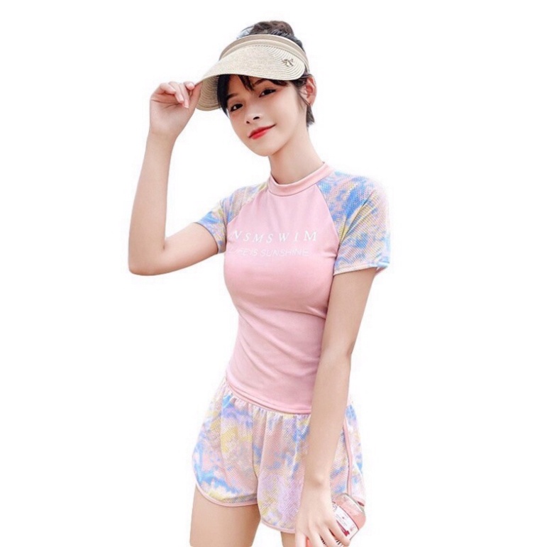 Bikini Đùi LUHAZO Kín Đáo  Đồ Bơi Nữ 2021 Cao Cấp Hot Hit Quảng Châu 2022 8087 DK5T304