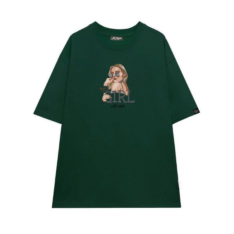 Áo thun tay lỡ có size unisex GIRL 🥰🥰